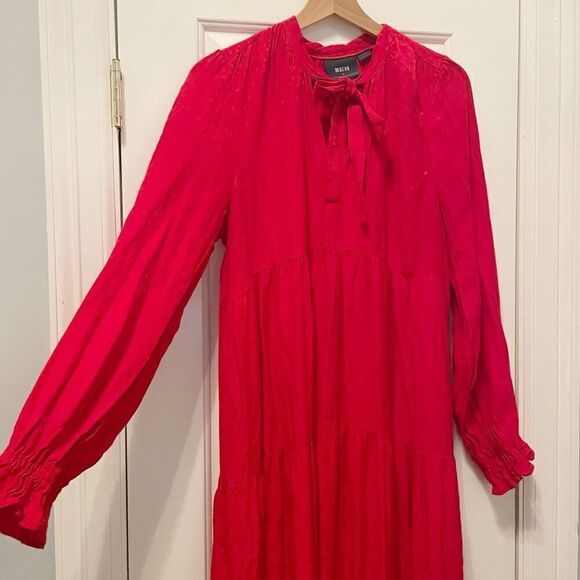 Maeve Anthropologie Wendy Tiered Maxi Dress Size Medium - Picture 6 of 7